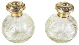 70  -  PAREJA DE PERFUMEROS DE TOCADOR DE LOS AÑOS 30