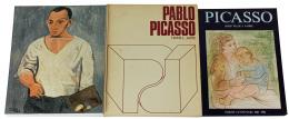 296  -  TRES LIBROS SOBRE PICASSO