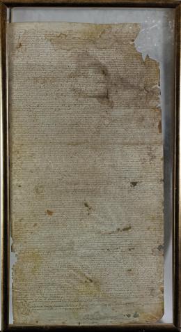 284  -  DOCUMENTO MANUSCRITO DE PRINCIPIOS DE SIGLO XVII