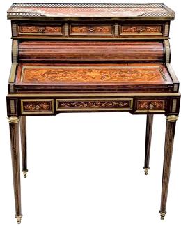 336  -  MUEBLE ESCRITORIO FRANCÉS NAPOLEÓN III 