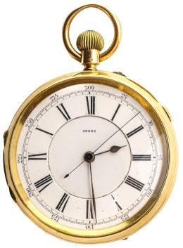 168  -  RELOJ CRONÓMETRO DE BOLSILLO CIRCA 1862