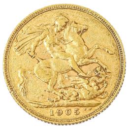 389  -  MONEDA DE ORO DE 1905