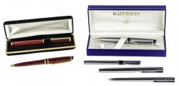 522  -  CINCO BOLIGRAFOS WATERMAN Y PLUMA 