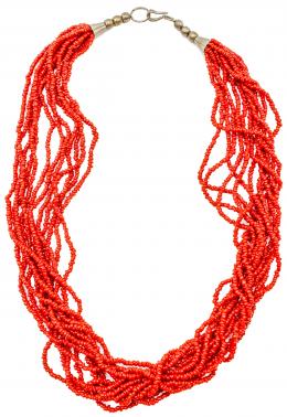 145  -  COLLAR AFRICANO DE CORAL