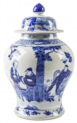 463  -  TIBOR DE PORCELANA ORIENTAL