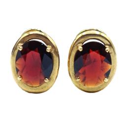 243  -  PENDIENTES CON GRANATES