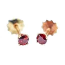 138  -  PENDIENTES CON GRANATES