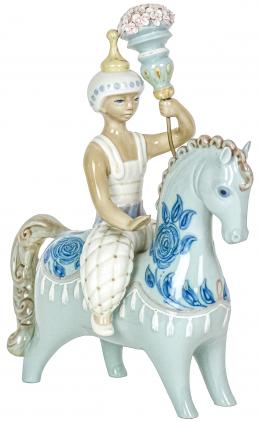 668  -  FIGURA EN PORCELANA LLADRÓ DEL ÚLTIMO CUARTO DEL S.XX