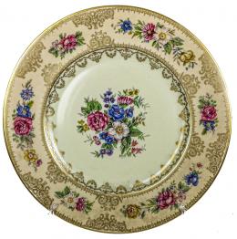 599  -  PLATO DE PORCELANA FRANCESA DE LIMOGES