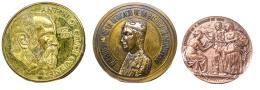 468  -  TRES MEDALLAS COMMEMORATIVAS