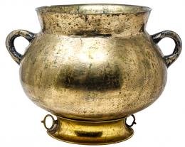 1370  -  OLLA Y SALVAMANTELES DE PRINCIPIOS DEL S.XX