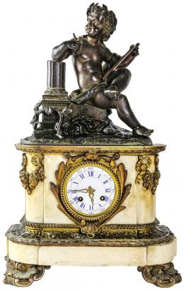 908  -  RELOJ DE SOBREMESA DE FINALES DEL S.XIX