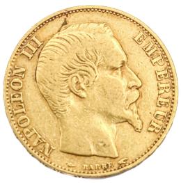 458  -  MONEDA DE ORO FRANCESA