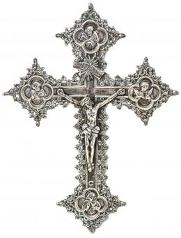 841  -  CRUZ DE PLATA DE MEDIADOS DE SIGLO XX