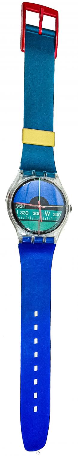 411  -  RELOJ DE PARED SWATCH MAXI "NAUTILUS"