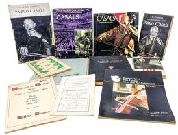 342  -  LOTE DE LIBROS Y CATÁLOGOS SOBRE PAU CASALS