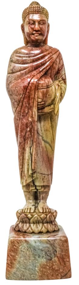 485  -  FIGURA DE BUDA BIRMANO DE MEDIADOS DEL S.XX