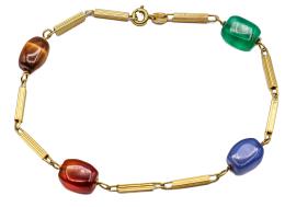 198  -  PULSERA CON PIEDRAS SEMIPRECIOSAS