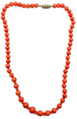 119  -  COLLAR DE CORAL DEL S.XIX