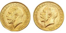 443  -  DOS MONEDAS DE ORO INGLESAS