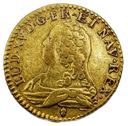 456  -  MONEDA DE ORO FRANCESA DE 1726