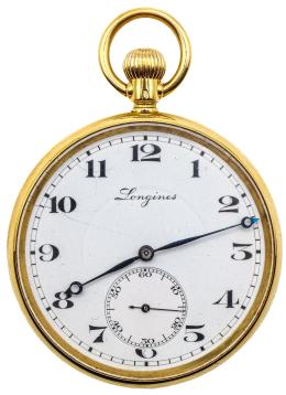 219  -  RELOJ DE BOLSILLO LONGINES, AÑOS 30