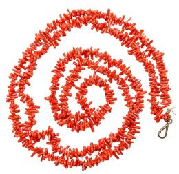 163  -  COLLAR DE CORAL DE PPS. DEL S.XX