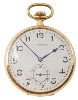 293  -  RELOJ BOLSILLO LONGINES DE LOS AÑOS 20