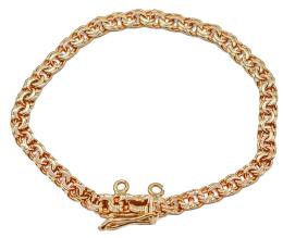 261  -  PULSERA DE ORO PARA NIÑA