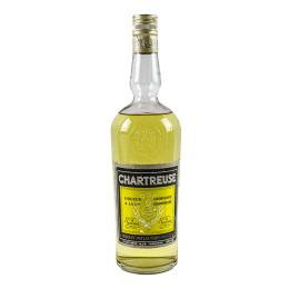 1126  -  BOTELLA CHARTREUSE ETIQUETA AMARILLA