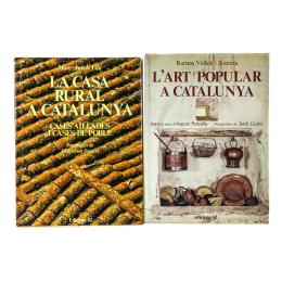 426  -  DOS LIBROS SOBRE ARTE POPULAR CATALÁN