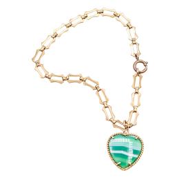 154  -  PULSERA CON COLGANTE CORAZÓN