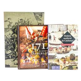 283  -  TRES LIBROS SOBRE HISTORIA DE CATALUNYA