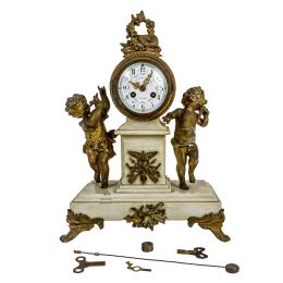 785  -  RELOJ FRANCÉS DE SOBREMESA DE FINALES DEL S.XIX