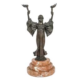 827  -  FIGURA EN BRONCE