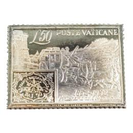 761  -  SELLO DE PLATA POSTE VATICANE