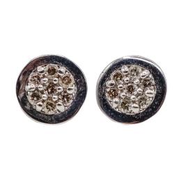 149  -  PENDIENTES ROSETONES CON BRILLANTES