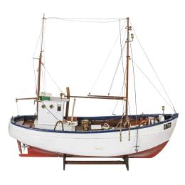 968  -  MAQUETA DE BARCO  DE MEDIADOS DEL S.XX