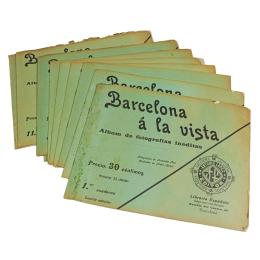 246  -  COLECCIÓN DE 12 ALBUMS DE BARCELONA A LA VISTA