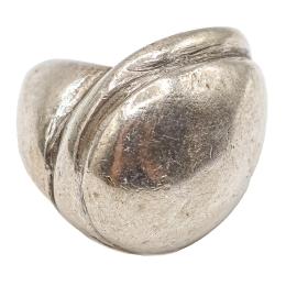 5  -  ANILLO BOMBÉ EN PLATA 