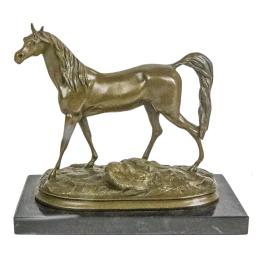 804  -  CABALLO EN BRONCE DEL ÚLTIMO CUARTO DE SIGLO XX