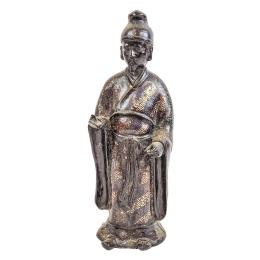 413  -  FIGURA EN BRONCE JAPONES DEL PRIMER CUARTO DE SIGLO XX