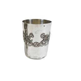 666  -   VASO DE PLATA DEL PRIMER TERCIO DE SIGLO XIX