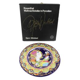 509  -  PLATO DECORATIVO EN PORCELANA ROSENTHAL