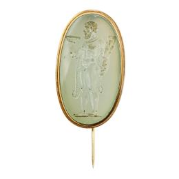 81  -  BROCHE INTAGLIO ITALIANO DEL S.XIX