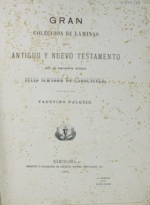 "ANTIGUO Y NUEVO TESTAMENTO"