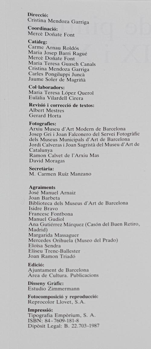 "FONS DEL MUSEU D&#39;ART MODERN"