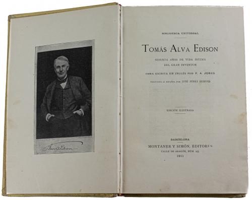 "TOMAS ALVA EDISON"