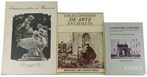 TRES LIBROS SOBRE BARCELONA