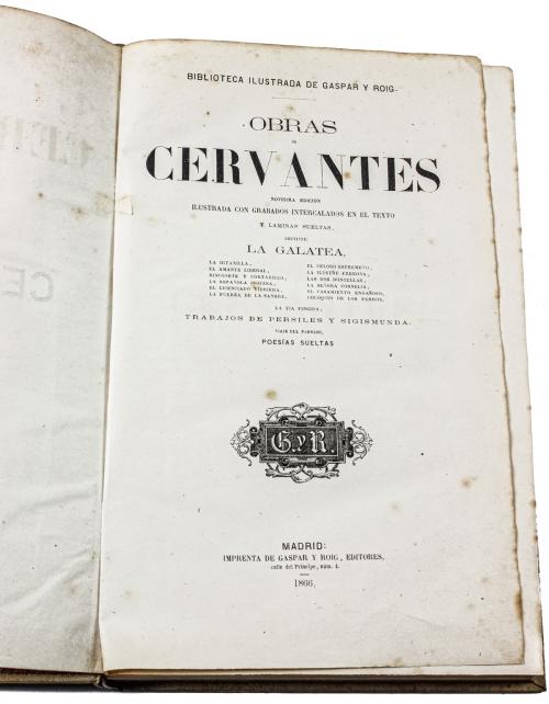 "OBRAS DE CERVANTES"